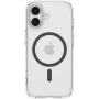 Spigen Ultra Hybrid transparentný kryt so sivým MagSafe pre iPhone 17 - číry