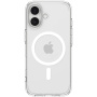 Spigen Ultra Hybrid transparentný kryt s bielym MagSafe pre iPhone 17 - číry