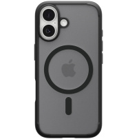Spigen Ultra Hybrid matný transparentný kryt s MagSafe pre iPhone 17 - čierny
