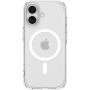 Spigen Ultra Hybrid matný transparentný kryt s bielym MagSafe pre iPhone 17 - číry