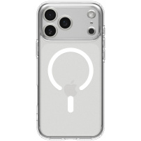 Spigen Ultra Hybrid matný transparentný kryt s bielym MagSafe pre iPhone 17 Pro Max - číry