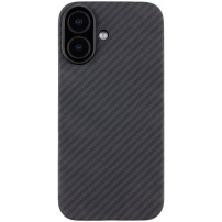 Tactical Aramid kryt so vzorom karbónových vlákien a MagSafe pre iPhone 17 - tmavosivý