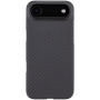 Tactical Aramid kryt so vzorom karbónových vlákien a MagSafe pre iPhone Air - tmavosivý