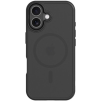 Tactical Hyperstealth transparentný kryt s MagSafe pre iPhone 17 - tmavo šedý