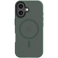 Tactical Hyperstealth transparentný kryt s MagSafe pre iPhone 17 - olivový
