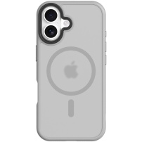 Tactical Hyperstealth transparentný kryt s MagSafe pre iPhone 17 - šedý