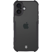 Tactical Quantum Stealth kryt so zosilnenými rohmi pre iPhone 17 - čierny
