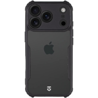 Tactical Quantum Stealth kryt so zosilnenými rohmi pre iPhone 17 Pro - čierny