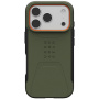 UAG Civilian odolný kryt s MagSafe pre iPhone 17 Pro - olivový