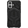 UAG Monarch Pro Carbon Fiber extrémne odolný kryt s MagSafe pre iPhone 17 - čierny