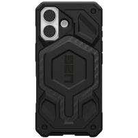 UAG Monarch Pro Carbon Fiber extrémne odolný kryt s MagSafe pre iPhone 17 - čierny