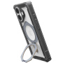 UAG Plasma XTE extrémne odolný kryt s MagSafe a výklopným stojanom pre iPhone 17 – dymový