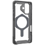UAG Plasma XTE extrémne odolný kryt s MagSafe a výklopným stojanom pre iPhone 17 – dymový