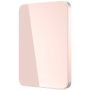 FIXED MagZen 5 Crystal Qi2 bezdrôtová MagSafe powerbanka s portom USB-C - 5 000 mAh - ružová