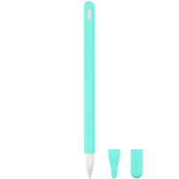 3v1 silikónový obal pre Apple Pencil 2. generácie / Pro - tyrkysový