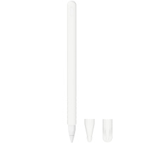 3v1 silikónový obal pre Apple Pencil 2. generácie / Pro - číry