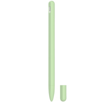 3v1 silikónový obal s dvoma krytmi hrotu pre Apple Pencil 2. generácie / Pro - zelený