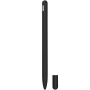3v1 silikónový obal s dvoma krytmi hrotu pre Apple Pencil 2. generácie / Pro - čierny