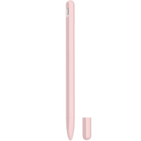 3v1 silikónový obal s dvoma krytmi hrotu pre Apple Pencil 2. generácie / Pro - ružový