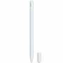 3v1 silikónový obal s dvoma krytmi hrotu pre Apple Pencil 2. generácie / Pro - biely