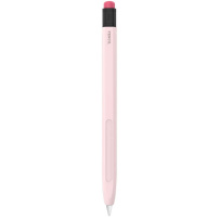 AhaStyle silikónový obal v štýle ceruzky s gumou pre Apple Pencil 1. generácie - ružový