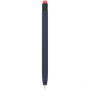 AhaStyle silikónový obal v štýle ceruzky s gumou pre Apple Pencil 2. generácie / Pro - tmavomodrý