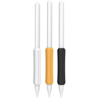 Dux Ducis súprava silikónových obalov na rukoväť pre Apple Pencil 1 / 2 / USB-C / Pro - 3 ks - žltá