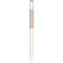 Dvojfarebný silikónový obal pre Apple Pencil (USB-C) - béžový