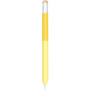 Dvojfarebný silikónový obal pre Apple Pencil (USB-C) - žltý