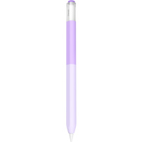 Dvojfarebný silikónový obal pre Apple Pencil (USB-C) - fialový