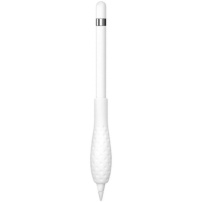 Ergonomický obal na rukoväť pre Apple Pencil 1 / 2 / USB-C / Pro - biely