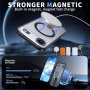 Kryt s výklopným stojančekom a MagSafe pre iPhone Air - čierny