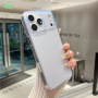Lesklý priehľadný obal pre iPhone 17 Pro Max - číry
