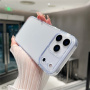 Lesklý priehľadný obal pre iPhone 17 Pro Max - číry