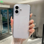 Lesklý priehľadný obal pre iPhone 17 - číry