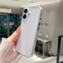 Lesklý priehľadný obal pre iPhone 17 - číry