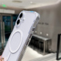 Lesklý priehľadný kryt s MagSafe pre iPhone 17 - číry