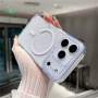 Lesklý transparentný kryt s MagSafe pre iPhone 17 Pro - číry