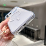 Lesklý priehľadný kryt s MagSafe pre iPhone 17 Pro Max - číry