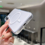 Matný priehľadný kryt s MagSafe pre iPhone 17 - číry
