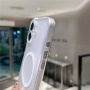 Matný priehľadný kryt s MagSafe pre iPhone 17 - číry