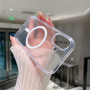 Matný priehľadný kryt s MagSafe pre iPhone 17 - číry