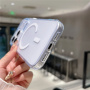 Matný priehľadný kryt s MagSafe pre iPhone 17 Pro - číry