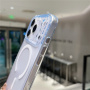 Matný priehľadný kryt s MagSafe pre iPhone 17 Pro - číry