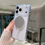 Matný priehľadný kryt s MagSafe pre iPhone 17 Pro Max - číry