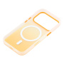 Ochranný kryt s farebným prechodom a MagSafe pre iPhone 17 Pro Max - oranžový