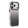 Ochranný kryt s farebným prechodom a MagSafe pre iPhone 17 Pro - sivý