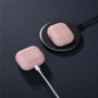 Ochranný kožený obal pre AirPods Pro 3 - hnedý