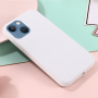 Silikónový kryt s MagSafe pre iPhone 14 Plus - biely