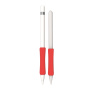 Silikónový obal na rukoväť pre Apple Pencil 1 / 2 / USB-C / Pro - červený